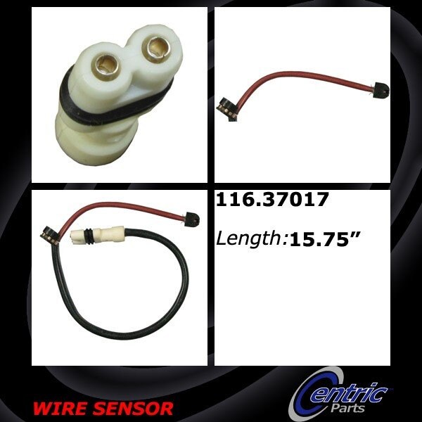 Centric Parts Brake Pad Sensor Wires, 116.37017 116.37017 - main